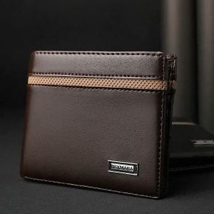 DEXMARA Dompet Lipat Pria Keren Original Branded Elegan Free Box Bahan Kulit Sintetis PVC KU 021