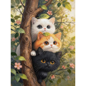 Cat Animal Feline Portrait Jigsaw Puzzle 500 1000 1200 2000pcs For Adults Quality Time Cognitive Training Mind Game Toy