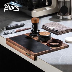 Bincoo Coffee Bar Mat Coffee Tamper Set Storage Board Set (51/58mm)