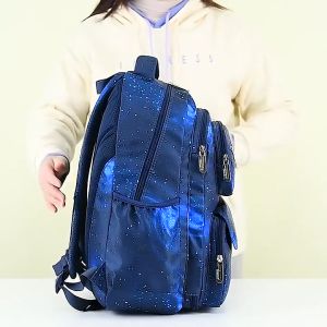 Balo học sinh cấp 1 và 2 siêu nhẹ chống gù chống nước cao cấp phong cách nhật bản