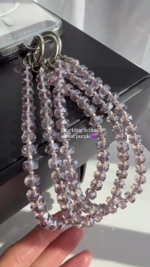 GALADO Mini Luxe (Lilac) Phone Charm Crystal