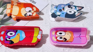 Blueys Acrylic Hair Clips - Cartoon Hair Accessories for Girls Updo