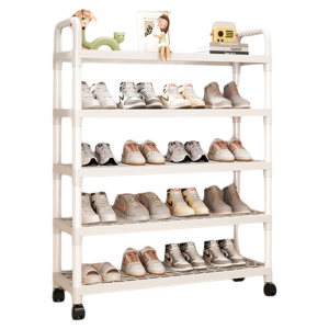 ZHUANJIAO | Multi-functional Movable Shoe Rack Multi-layer