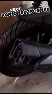 MT8 END MUFFLER VARIO 125 150 NEW ABS CBS 2018-2025 END CUP VARIO EXHAUST FUNNEL VARIO