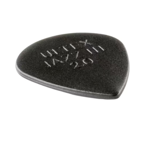 ปิ๊กกีตาร์ Jim Dunlop ULTEX JAZZ III | 3 ชิ้น | Ultex ดำ | 2.0 มม. | ทรง Jazz | เนื้อแน่น