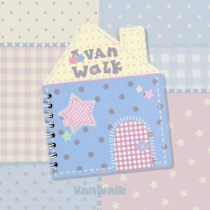 VANWALK | Handmade Creative Attractive House-Shaped Notebook