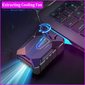 Gaming Laptop FanVacuum Portable Laptop Cooler USB Air Cooler External Extracting Cooling Fan for Laptop Notebook