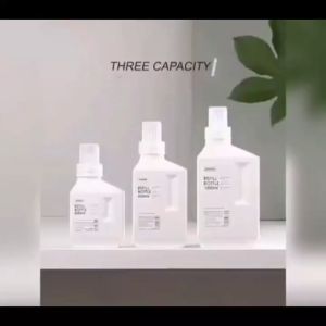 Yumi ขวดใส่น้ำยาปรับผ้านุ่ม และ ขวดรีฟิล สำหรับการขวดน้ำยา สุขภาพผิว 100ราย 500ml