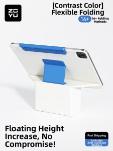 Zoyu | Suspension Support Dual-Sided Magnetic iPad Case Lightweight Frameless Protection Pen Bag