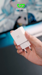 Củ Sạc Nhanh GOOJODOQ65W PDGaN 2 Cổng (Type C + USB) -Nhỏ Gọn PD QC PPS - Sạc Laptop 1Phone Android