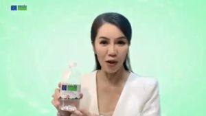 Nước súc miệng ion Muối Fujisalt Nhật Bản Hương The Mát 680ml – Thùng 12 chai Giảm viêm họng khử mùi bảo vệ men răng