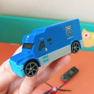 Spiderman Themed Alloy Car Model Toy