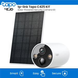 tp-link Tapo C425 KIT Solar-Powered Security Camera Kit | TP-Link Tapo by EJD