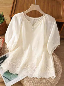 Moxueer | Tencel Lycell Summer Luxurious Stylish Short Sleeve Blouse