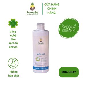 Nước giặt hữu cơ sinh học Fuwa3e hương bạc hà 35 lít nước giặt hữu cơ an toàn cho da nhạy cảm nước giặt đồ em bé nước giặt đồ lót