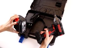 Impact Full Set Murah/Impact Wrench Cordless 98V 560N/M 2 Baterai/Mesin Impact Pembuka Baut/Impact Pembuka Baut Baterai/Impek Pembuka Baut Motor/Cordless Electric Wrench Rechargeable Torsi Besar Mesin Bor/Impack Murah Berkualitas/Impek Pembuka Baut Mobil