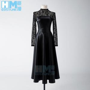 Hao Man Sakamoto Hàng Ngày Phật Cosplay Màu Đen Co Giãn Da Đầm Anime Nữ Bộ Có Mạng Che Mặt Trang Phục Hóa Trang Phụ Kiện