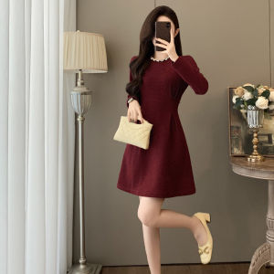 SUYE | Elegant Slimming French Style Dress for Petite