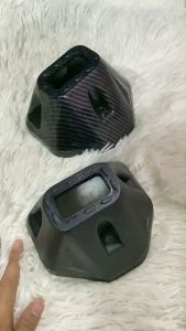 ปลายท่อ ลายเคฟล่า HONDA CLICK 150i-125i 2018 - 2022 ใส่ครอบทับของเดิม(0177)":