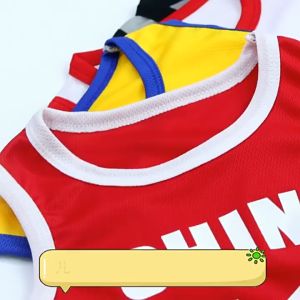 Babyonline(Y350)K6 ชุดบาสเกตบอลสำหรับเด็กผู้ชายและเด็กผู้หญิง ผ้าตาข่าย ระบายอากาศ