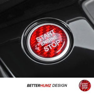 For Audi A3 8Y S3 2021-2025 Carbon Fiber Ignition Engine Start Stop Button Trim Protect Stickers Car Interior Tuning Accessories