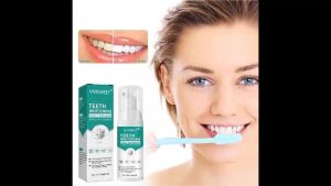 DuduMart Teeth Whitening Mousse Toothpaste Remove Tartar Remove Plaqu Oral Odor Bright Teeth 60 ML