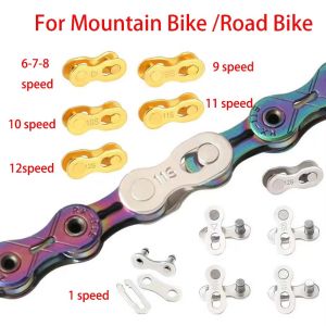 5pair 1/6/7/8/9/10/11/12 Speed Bicycle Chain Connector Lock Quick Link Road Bike Buckle Joint Buckle Master Cycling Parts
