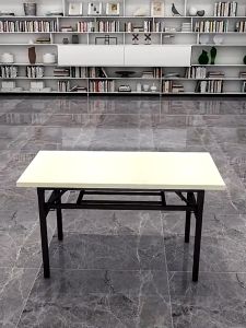 โต๊ะพับเก็บได้ โต๊ะพับอเนกประสงค์ โต๊ะประชุม โต๊ะพับ Folding Table สำหรับการทำงาน พับได้ไม่ต้องประกอบ โต๊ะอเนกประสงค์ โต๊ะคอมพิวเตอร์