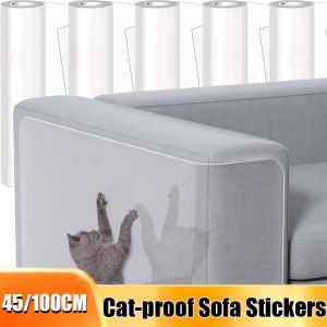 45/100/300cm Anti-cat Scratch Sofa Protective Patch Can Be Cut PVC Transparent Matte Furniture Anti-scratch Patch Protective Film Furniture Accessories
