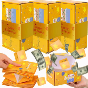 ซองจดหมายระเบิดเซอร์ไพรส์กล่องของขวัญอวยพรที่แสนสร้างสรรค์กระโดดขึ้นรูปเงินเด้งกล่องของขวัญเซอร์ไพรส์วันเกิดมีความสุขในวันหยุด