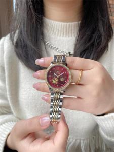 OLEVS | New Luxury Red Zodiac Year Ladies Mechanical Watch