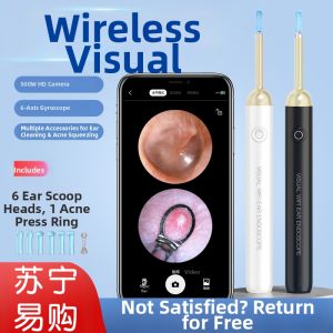 XIAOTIANLAI | Visual Ear Spoon High Definition Ear Cleaning Tool Childrens Special Glowing Ear Scrubbing Instrument Non-Disposable YYSD-2K