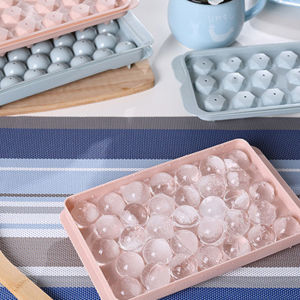 Makayo แม่พิมพ์น้ำแข็งลูกปัดน้ำแข็งฮอกกี้น้ำแข็งกล่องน้ำแข็ง แม่พิมพ์แดดน้ำแข็ง แม่พิมพ์ที่ชุ่มชื่น