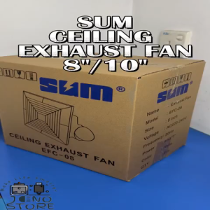 SIRIM SUM 8Inch 10Inch Ceiling Type Exhaust Fan Bedroom Living Room Toilet Kitchen Factory BULK Supply