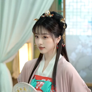 Set Aksesori Rambut Hanfu Kupu-Kupu Elegan Berlapis Emas - YADORNOS - Aksesoris Rambut Tahan Lama