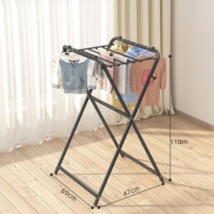 HUAYASEN | Foldable Simple Home Clothes Rack