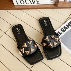 Wanita selesa sandal Flat dalaman & luaran selipar kasual tidak tergelincir biasa (Comfortable Women Flat Sandals indoor & outdoor Casual Slippers Non-slip Regular Fit)