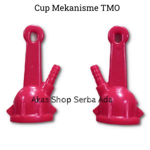 Gantungan Cup Mekanisme Kepala Tutup Tanpa drat Sparepart  TMO Tempat Minum Otomatis Medion