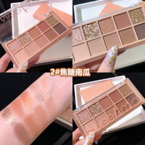Sweet Mint Eyeshadow Palette 10 เฉดสี แมตต์ แวววาว ติดทนนาน ราคาไม่แพง สำหรับแต่งหน้าทุกวัน สำหรับผิวทุกประเภท