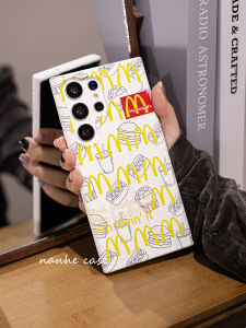 Matte Wheat Pattern Phone Case for Samsung S25 Ultra S24U S23 S22 plus S21FE Note20 A55A54 Protective Cover Anti-Fall Creative Design