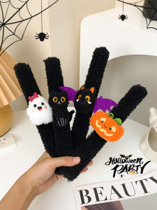 New Halloween Party Decorative Bracelets Childrens Small Gifts Hand Jewelry Pumpkin Bat Funny Party Wrist Decorations