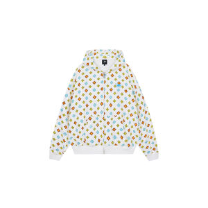 A chock | Loose Fit Casual Hoodie Full Print Embroidery