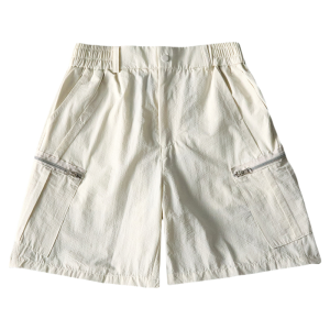 OUMULONG | Quần Shorts Đựng Đồ Bằng Lụa Băng Ngoài Trời
