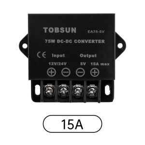 Aideepen | Bộ Chuyển Đổi Nguồn Điện DC Bộ Điều Chỉnh Điện Áp Bước Xuống Mô-đun Buck 12V/24V Sang 5V 3A/5A/10A/15A 15W/25W/50W/75W Cho Thiết Bị Điện Tử