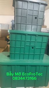 Thiết Bị Tách Dầu Mỡ Bẫy Mỡ Thông Minh Vật Liệu PE Không Lo Rò Rỉ Hoen Rỉ Mối Hàn 70L