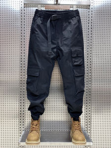 Quần Dài Công Sở Ấm Áp Rộng Rãi Thể Thao Nam Đa Năng Thời Trang Thu Đông Quần Dài Thường Ngày Cỡ Lớn Phong Cách Harajuku