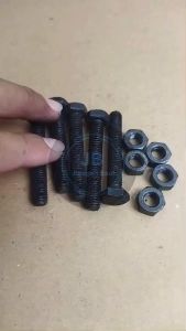 BAUT BAJA KUNCI 13 PANJANG 5CM M8X50 FULL DRAT BAUD MUR M8 X 50 8X50 8 X 50 5 CM GRADE 8.8 DIAMETER DRAT 8MM PITCH DRAT 1.25 HEXA BOLT 50 MM 50MM SEKRUP SKRUP