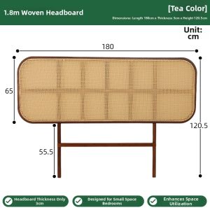 ZHUTING |Retro Moisture-Proof Bed Headboard Space-Saving