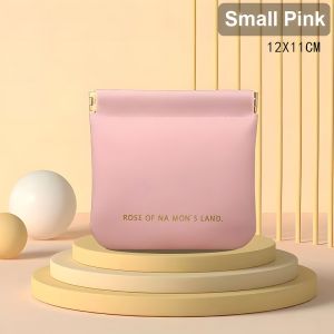 Mini Simple Water-Repellent PU Leather Cosmetic Brush Lipstick Organizer DP01