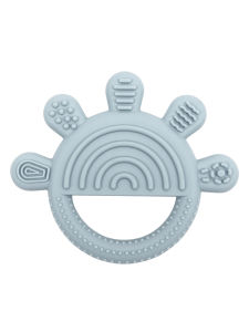 1PC Baby Silicone Teether Toys Cartoon Sun Shape Teethers For Baby Chewing Training Baby Toys Nursing Baby Accessories